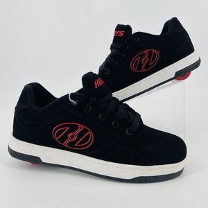 Heelys Adult Black & Red Skate Sneaker Shoes Size 8